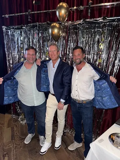 Freddy Renken with Chris and Ryan of Sea Fox