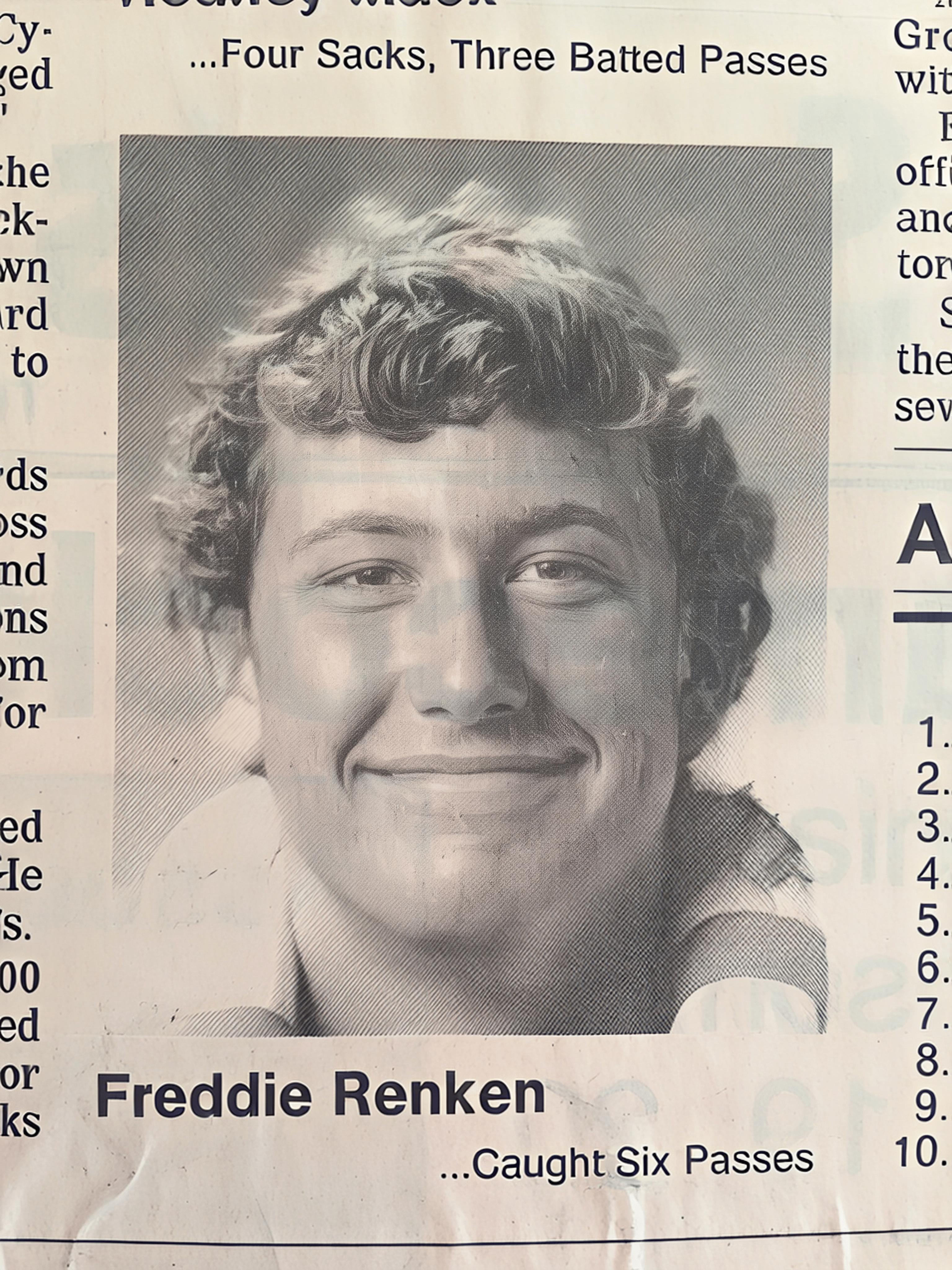 Freddy Renken Football Life Freddy Renken Football Life